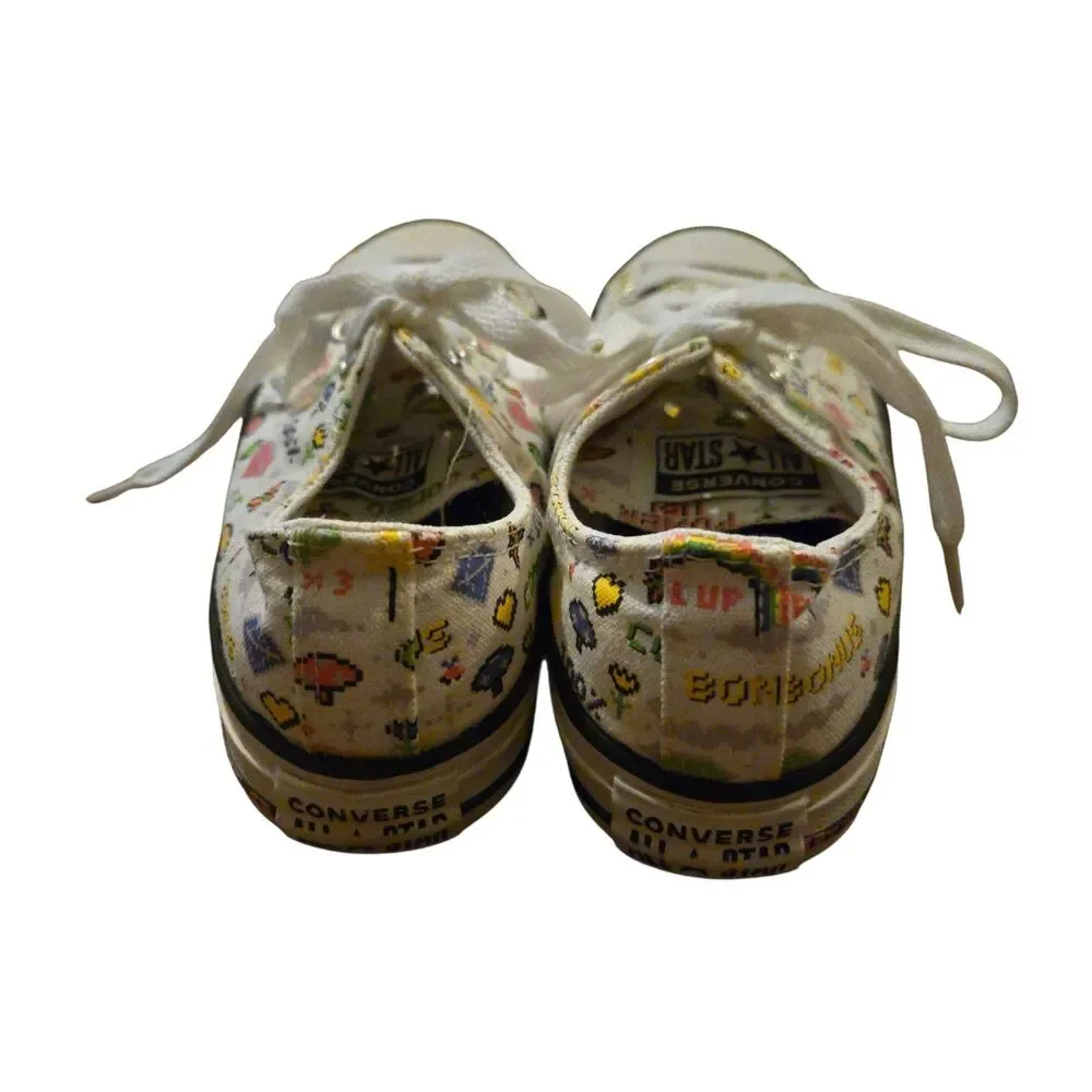Converse Chuck Taylor All Star Ox Game Canvas Kids Shoes US Size 3 Preppy Skater